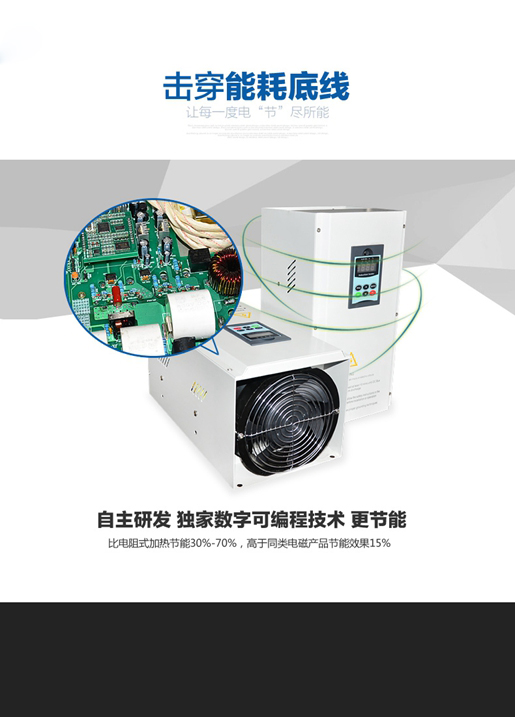 三相380V5KW、8KW電磁加熱器